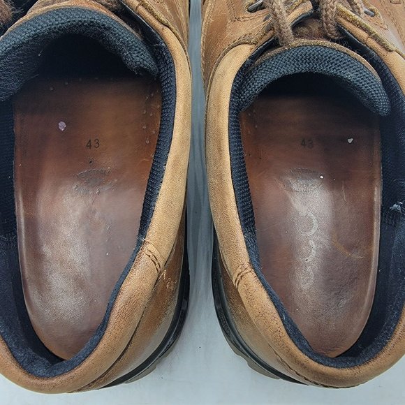 Ecco Track II Low Gore-Tex Waterproof Hiking Shoes Brown Leather Mens Size 43 EU main image 9